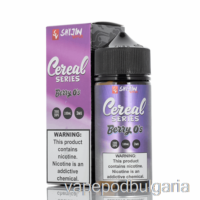 Vape Течности Berry O's - зърнена серия - Shijin Vapor - 100ml 0mg